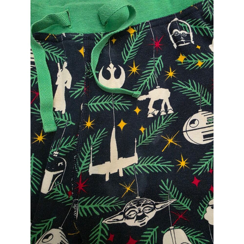 Hanna Andersson Star Wars Holiday Ornaments Pajamas Set Size Small View 6